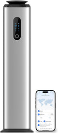 1000ML- Commercial Diffuser Machine Cover 10000 Sq Ft - Tower Hotel Scent Diffuser for Whole House - WiFi App Control -Scent Air Machine & Waterless Essential Oil Diffuser for Large Room - Silver