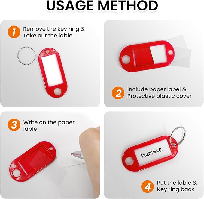 Zippered Key Case, Key Organizer, Fireproof and Waterproof Key Binder with 24 Hooks and Tags Portable Key Storage Book for Offices Real Estate Agencies Hotels and Rental Management