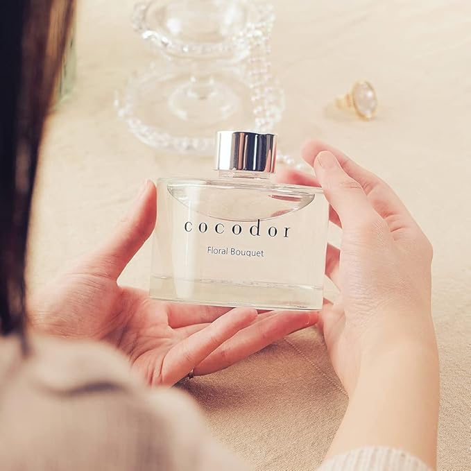 COCODOR Signature Reed Diffuser Set/Refreshing Air / 6.7oz /2 Pack/Home Fragrance Diffuser, Oil Scent Diffuser for Bathroom Shelf Decor