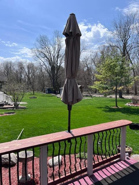 Pilot Rock Patio Buddy - Removable Umbrella Holders for Paios, Tables, Docs, Decks, and Boats - Made in USA