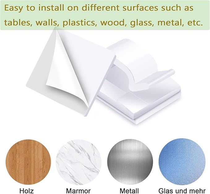 60PCS Cable Clips, KGROTE Outdoor Wire Clips Adhesive Cable Hooks Cord Organizer Holder Christmas Light Clips for Desk, Wall Cable Management, String Lights, Fairy Lights, Decorations Hanging - Clear