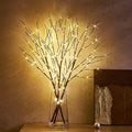 Hairui Lighted Brown Twig Branches Plug in with Dimmer and Timer 30IN 150 LED Fairy Lights, Lighted Willow Branches for Indoor Outdoor Spring Christmas Room Wedding Decoration (Vase Excluded)