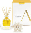 AGRARIA PetiteEssence Flower and Reed Diffuser Set, Hand Crafted Sola Flower Botanical Home Fragrance Set, Scented Oil Gift for All Occasions