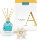 AGRARIA PetiteEssence Flower and Reed Diffuser Set, Hand Crafted Sola Flower Botanical Home Fragrance Set, Scented Oil Gift for All Occasions