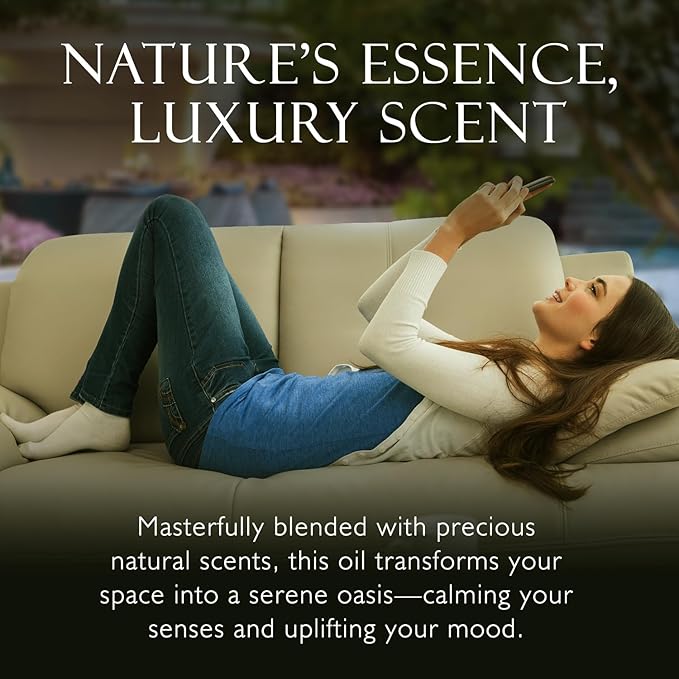 Hotel Diffuser Oil 20ml – Inspired by Marriott Hotel Scent, OliveTech Aromatherapy Fragrance Oil for Cold Air & Ultrasonic Diffusers, Glass Bottle (0.68 fl oz)