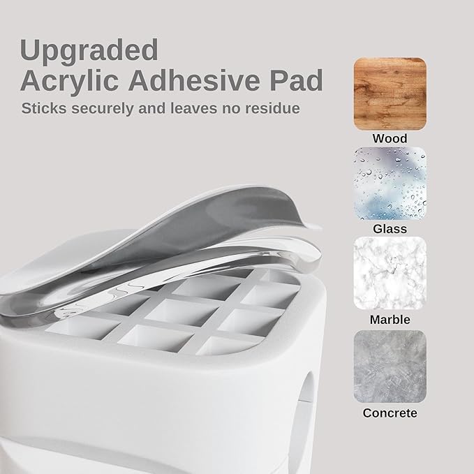 6 Pack Magnetic Cable Clips & Cord Holder, Under Desk Cable Management, Adhesive Wire Holder Keeper Organizer for Home Office Computer Desk Phone Car Wall Desktop Nightstand (White)