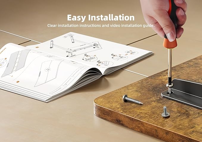 YDN Standing Desk with Drawers, 55 Inch Standing Desk Adjustable Height, Adjustable Electric Stand Up Sit Stand Small Desks with Storage and Shelf, Rustic Brown