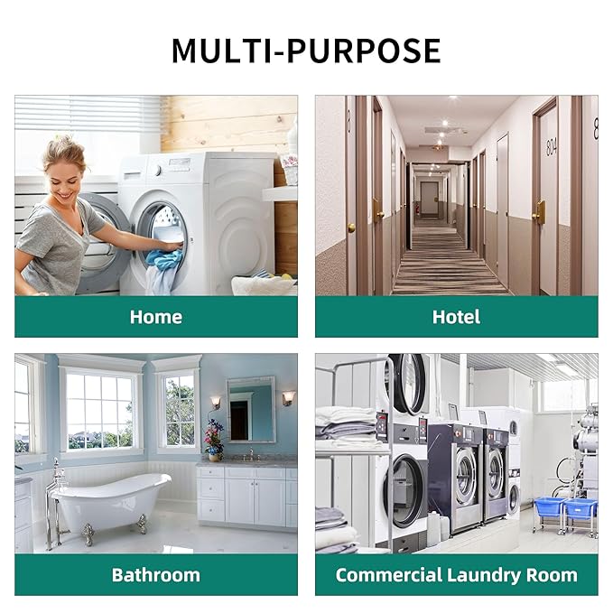 Wire Laundry Cart wtih Wheels, 2.5 Bushel Rolling Laundry Basket, Commercial Basket Carts for Laundry Room, Hotel, Home, Apartment Use, Durable Steel Frame with Galvanized Finish, 5" Casters