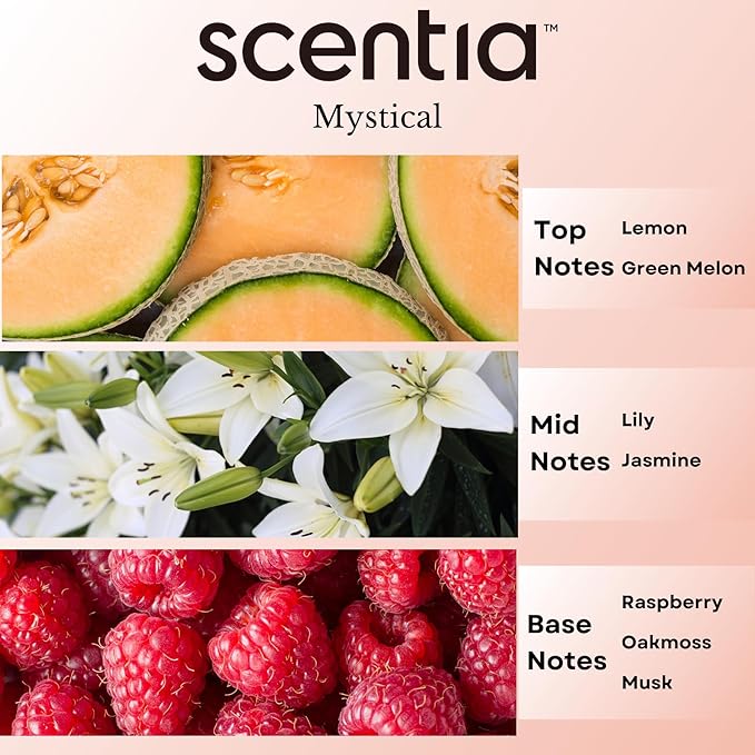 Scentia Hotel Diffuser Oil Inspired by The Wynn, Las Vegas Hotel - 20 mL 0.67 fl oz - Fragrance Oil Blend for Aromatherapy & Ultrasonic Diffusers - Mystical, Thanksgiving Gift