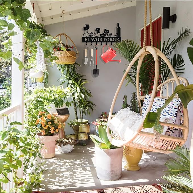 Personalized Wine Key Holder Wall Mount, Custom Metal Key Rack Key Holder with Name, Deer Cabin Wall Keys Hanger with Hooks for Entryway, Front Door, Hallway, Kitchen, Living Room