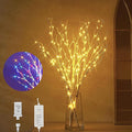 Hairui Lighted Branches 150L 8 Functions Warm White and Multicolor Fairy Lights 30IN for Room Easter Christmas Holiday Decoration