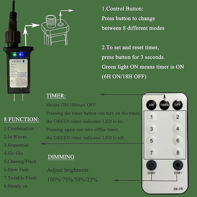 Hairui Lighted Olive Tree with 300 Warm White Fairy Lights 6FT with Dimmer and Timer, Faux Greenery Tree Lights for Indoor Outdoor Home Decoration