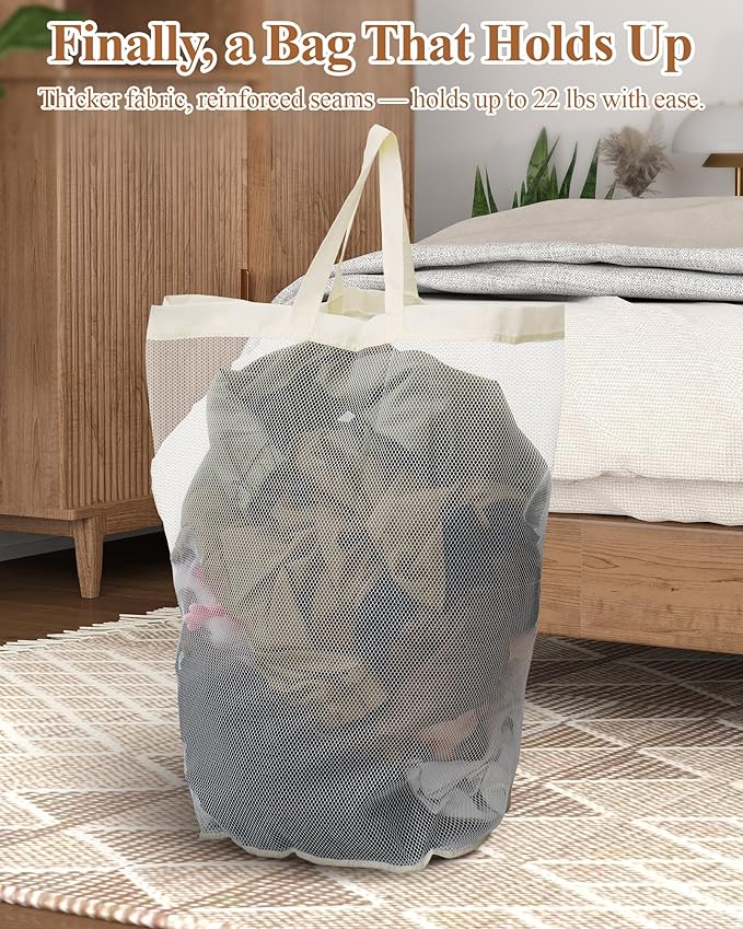 YECAYE 150L Extra Large Laundry Hamper with Lid – Foldable Double Laundry Hamper with Removable Liner – 2 Section Clothes Basket, Dirty Clothes Basket for Bedroom, Bathroom, Laundry Room,Beige